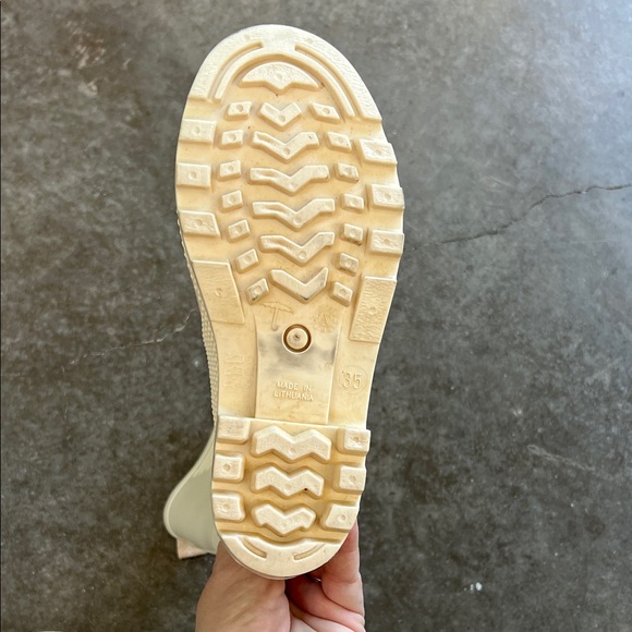 Chloé Wellington Rain Boots Size 5 - Picture 5 of 9